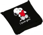 Bolsa plegable snoopy i love you