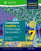 complete english for cambridge secondary 1: student book 7: for cambridge checkpoint and beyond-9780198364658 complete english for cambridge secondary 1: student book 7: for cambridge checkpoint and beyond-9780198364658