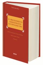 el procedimiento administrativo sancionador tipo 4ª edición-tomas cobo olvera-9788416018468 el procedimiento administrativo sancionador tipo 4ª edición-tomas cobo olvera-9788416018468