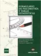 formulario de psicometria y tablas estadisticas-maria isabel barbero garcia-9788492948178 formulario de psicometria y tablas estadisticas-maria isabel barbero garcia-9788492948178