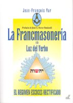 la francmasonería a la luz del verbo-jean-françois var-9788495593788 la francmasonería a la luz del verbo-jean-françois var-9788495593788