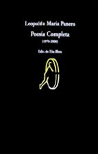 poesia completa 1970-2000-leopoldo panero-9788475229898 poesia completa 1970-2000-leopoldo panero-9788475229898