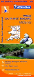 mapa regional wales, the midlands, south west england (2013)-9782067183308 mapa regional wales, the midlands, south west england (2013)-9782067183308
