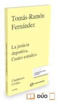 justicia deportiva. cuatro estudios formato duo-tomas-ramon fernandez-9788447053308 justicia deportiva. cuatro estudios formato duo-tomas-ramon fernandez-9788447053308