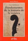 fundamentos de la historia de la musica-carl dahlhaus-9788474326208 fundamentos de la historia de la musica-carl dahlhaus-9788474326208