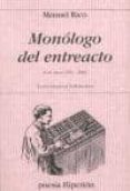 monologos de entreacto-manuel rico-9788475175508 monologos de entreacto-manuel rico-9788475175508