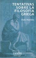 tentativas sobre la filosofia griega (ebook)-9788475847108 tentativas sobre la filosofia griega (ebook)-9788475847108