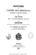 histoire du cabinet des médailles, antiques et pierres gravées avec une notice sur la bibliothèque royale, et une description des objets exposés dans cet établissement par marion du mersan (ebook)-théophile marion dumersan 1780-1849-CDLBNE2701008 histoire du cabinet des médailles, antiques et pierres gravées avec une notice sur la bibliothèque royale, et une description des objets exposés dans cet établissement par marion du mersan (ebook)-théophile marion dumersan 1780-1849-CDLBNE2701008