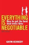 everything is negotiable (4 rev ed)-gavin kennedy-9781847940018 everything is negotiable (4 rev ed)-gavin kennedy-9781847940018