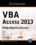 vba access 2013: programar en access-michele amelot-9782746086418 vba access 2013: programar en access-michele amelot-9782746086418