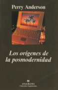 los origenes de la posmodernidad-perry anderson-9788433905918 los origenes de la posmodernidad-perry anderson-9788433905918