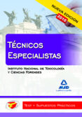 tecnicos especialistas del instituto nacional de toxicologia y ci encias forenses: test y supuestos practicos-9788467649918 tecnicos especialistas del instituto nacional de toxicologia y ci encias forenses: test y supuestos practicos-9788467649918