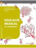 cos de mestres. educació musical. com fer la teva programació en 25 dies-9788468143118 cos de mestres. educació musical. com fer la teva programació en 25 dies-9788468143118