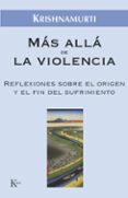 mas alla de la violencia-jiddu krishnamurti-9788472456518 mas alla de la violencia-jiddu krishnamurti-9788472456518
