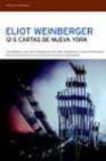 12-s cartas de nueva york-eliot weinberger-9788484531418 12-s cartas de nueva york-eliot weinberger-9788484531418