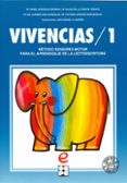 vivencias (t.1): metodo sensorio-motor para el aprendizaje de la lectoescritura-maria isabel gonzalez moreno-9788485252718 vivencias (t.1): metodo sensorio-motor para el aprendizaje de la lectoescritura-maria isabel gonzalez moreno-9788485252718