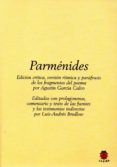 parmenides edicion critica, version ritmica y parafrasis de los fragmentos-agustin/bredlow parmenides/garcia calvo-9788485708918 parmenides edicion critica, version ritmica y parafrasis de los fragmentos-agustin/bredlow parmenides/garcia calvo-9788485708918