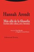 más allá de la filosofía-hannah arendt-9788498795318 más allá de la filosofía-hannah arendt-9788498795318
