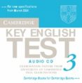 cambridge ket 3. audio cd (cambridge key english test)-9780521754828 cambridge ket 3. audio cd (cambridge key english test)-9780521754828