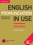 english pronunciation in use elementary book with answers and downloadable audio-9781108403528 english pronunciation in use elementary book with answers and downloadable audio-9781108403528
