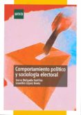 comportamiento politico y sociologia electoral-irene delgado sotillos-lourdes lopez nieto-9788436264128 comportamiento politico y sociologia electoral-irene delgado sotillos-lourdes lopez nieto-9788436264128
