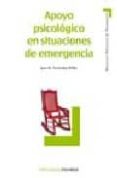 apoyo psicologico en situaciones de emergencia-juan m. fernandez millan-9788436819328 apoyo psicologico en situaciones de emergencia-juan m. fernandez millan-9788436819328