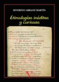 etimologias ineditas y curiosas-severino arranz martin-9788479623128 etimologias ineditas y curiosas-severino arranz martin-9788479623128