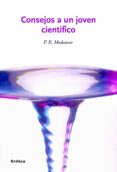 consejos a un joven cientifico-peter medawar-9788498922028 consejos a un joven cientifico-peter medawar-9788498922028
