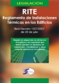 rite: reglamento de instalaciones termicas en los edificios-9788496300538 rite: reglamento de instalaciones termicas en los edificios-9788496300538