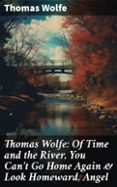 THOMAS WOLFE: OF TIME AND THE RIVER, YOU CAN'T GO HOME AGAIN & LOOK HOMEWARD, ANGEL  (edición en inglés)