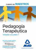 cuerpo de maestros pedagogia terapeutica: temario (vol. 1)-9788414203248 cuerpo de maestros pedagogia terapeutica: temario (vol. 1)-9788414203248