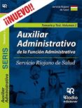 auxiliar administrativo de la funcion administrativa servicio rio jano de salud. vol 2 temario y test-9788417439248 auxiliar administrativo de la funcion administrativa servicio rio jano de salud. vol 2 temario y test-9788417439248