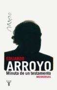 minuta para un testamento-eduardo arroyo-9788430607648 minuta para un testamento-eduardo arroyo-9788430607648