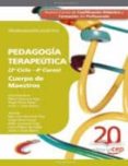 cuerpo de maestros. pedagogia terapeutica (2º ciclo-4º curso). pr ogramacion didactica-9788468105048 cuerpo de maestros. pedagogia terapeutica (2º ciclo-4º curso). pr ogramacion didactica-9788468105048