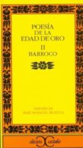 barroco (poesia de la edad de oro; t.2) (2ª ed.)-jose manuel blecua-9788470394348 barroco (poesia de la edad de oro; t.2) (2ª ed.)-jose manuel blecua-9788470394348