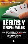 leelos y desplumalos-joe navarro-9788478087648 leelos y desplumalos-joe navarro-9788478087648