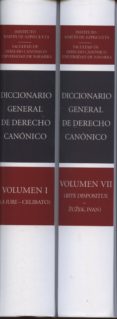 diccionario general de derecho canonico ( 7 volumenes)-9788490141748 diccionario general de derecho canonico ( 7 volumenes)-9788490141748