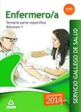 enfermero/a del servicio gallego de salud. temario parte especifica volumen 1-9788490932148 enfermero/a del servicio gallego de salud. temario parte especifica volumen 1-9788490932148