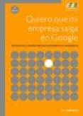 quiero que mi empresa salga en google-sico de andres-9788492650248 quiero que mi empresa salga en google-sico de andres-9788492650248