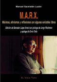 marx: maximas, aforismos y reflexiones con algunas variables libr es (el viejo topo)-manuel sacristan luzon-9788495776648 marx: maximas, aforismos y reflexiones con algunas variables libr es (el viejo topo)-manuel sacristan luzon-9788495776648