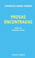 prosas encontradas-leopoldo maria panero-9788498956948 prosas encontradas-leopoldo maria panero-9788498956948