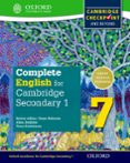 complete english for cambridge secondary 1: student book 7: for cambridge checkpoint and beyond-9780198364658 complete english for cambridge secondary 1: student book 7: for cambridge checkpoint and beyond-9780198364658