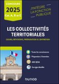 LES COLLECTIVITÉS TERRITORIALES - 2025