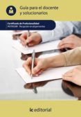 (i.b.d.)recepcion en alojamientos. hota0308 guia para el docente y solucionarios-9788415648758 (i.b.d.)recepcion en alojamientos. hota0308 guia para el docente y solucionarios-9788415648758