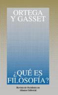 ¿que es filosofia?-jose ortega y gasset-9788420641058 ¿que es filosofia?-jose ortega y gasset-9788420641058