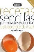 recetas sencillas para novatos y cocinillas-xabier gutierrez-9788424166458 recetas sencillas para novatos y cocinillas-xabier gutierrez-9788424166458