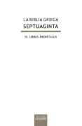 biblia griega septuaginta iv: libros proféticos-9788430119158 biblia griega septuaginta iv: libros proféticos-9788430119158