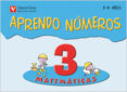 aprendo números. cuaderno 3: infantil 3 años-9788431671358 aprendo números. cuaderno 3: infantil 3 años-9788431671358