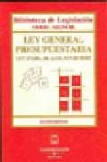 ley general presupuestaria (4ª ed.) 47/2003 de 26/11-9788447027958 ley general presupuestaria (4ª ed.) 47/2003 de 26/11-9788447027958