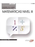 (fcov12) cuaderno del alumno. competencia clave. matematicas nivel iii. certificados de profesionalidad-9788468167558 (fcov12) cuaderno del alumno. competencia clave. matematicas nivel iii. certificados de profesionalidad-9788468167558